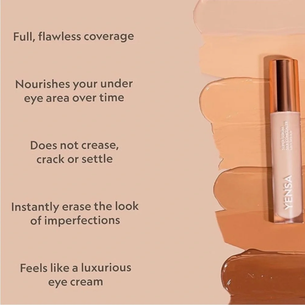 YENSA Super Serum Silk Concealer - Medium 1 NIB
